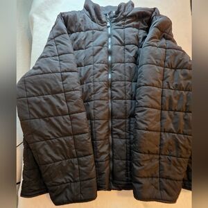 Calvin Klein Black Quilted Puffer Men’s XL 3-in-1 Water Resistant Coat